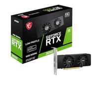 MSI NVIDIA GeForce RTX 3050 LP 6G OC Carte Graphique - 6 Go GDDR6, 1492 MHz, PCI Express Gen 4, 96 Bits, DP v 1.4a, 2X HDMI 2.1 (Prend en Charge 4K à 120 Hz)