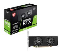 MSI Carte graphique GeForce RTX 3050 LP E 6G OC – 6 Go GDDR6, PCI Express Gen 4, 2x HDMI 2.1