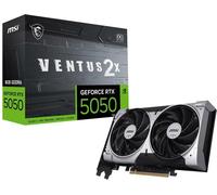 MSI Nvidia Geforce Rtx 5050 Ventus 2X Oc Graphics Card For Gaming - 8Gb Noir Taille unique Unisex