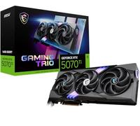 MSI NVIDIA GeForce RTX 5070 Ti 16G Gaming Trio OC Carte Graphique | 16 Go GDDR7 (28 GB/s, 256-bit), PCIe 5.0, TRI FROZR 4 (3 ventilateurs STORMFORCE), RGB, HDMI 2.1b, DisplayPort 2.1b