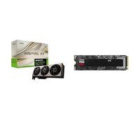 MSI NVIDIA GeForce RTX 5070 Ti 16G Inspire 3X OC, 16 Go GDDR7 (28 Gb/s/256 Bits), Triple Ventilateur STORMFORCE, HDMI 2.1b + Samsung SSD 9100 Pro NVMe 2.0 PCIe 5.0, 2To, Vitesse jusqu'à 14 800 Mo/s