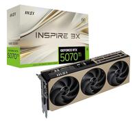 MSI NVIDIA GeForce RTX 5070 Ti 16G Inspire 3X OC Carte Graphique 16 Go GDDR7 (28 Gb/s/256 Bits), Refroidissement à Triple Ventilateur STORMFORCE - HDMI 2.1b, DisplayPort 2.1b, SFF Ready