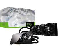 MSI NVIDIA GeForce RTX 5090 32G SUPRIM Liquid SOC Carte Graphique Gaming GDDR7 512 Bits, Fréquence Boost jusqu'à 2580 MHz, PCIe Gen 5, DLSS 4, DP 2.1 x 3, HDMI 2.1 x 1, ATX
