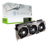 MSI NVIDIA GeForce RTX 5090 32G SUPRIM SOC Carte Graphique Gaming GDDR7 512 Bits, Fréquence Boost jusqu'à 2580 MHz, PCIe Gen 5, DLSS 4, DP 2.1 x 3, HDMI 2.1 x 1, ATX