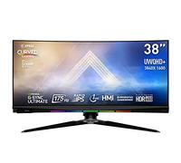 MSI Optix MEG381CQR Plus Écran Gaming Incurvé 37,5" UWQHD+ - Dalle Rapid IPS 2300R, 3840x1600, 175Hz / 1ms, G-Sync Ultimate, DisplayHDR 600, 21:9 - DisplayPort 1.4a, HDMI 2.0b, USB 3.0