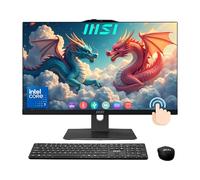 msi Ordinateur de bureau moderne à écran tactile tout-en-un de 24", processeur Intel Core 7 150U 10 cœurs (5,4 GHz), écran IPS FHD (1920 x 1080), RAM DDR5 16 Go, SSD 512 Go plus disque dur 1 To