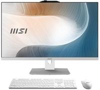 MSI Ordinateur de bureau moderne AM272P AIO : 27" FHD, Intel Core 7-150U, 32 Go de mémoire, SSD M.2 NVMe 1 To, WiFi 6E, BT 5.3, Windows 11 Home: Blanc 1M-820US