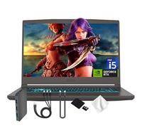 msi Ordinateur portable de jeu fin 15,6 po 144 Hz FHD IPS, Intel Core i5-13420H, NVIDIA GeForce RTX 3050, 64 Go de RAM, 3 To de stockage (SSD de 2 To et station d'accueil de 1 To), Wi-Fi 6, clavier