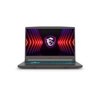 MSI Ordinateur portable de jeu fin A15 15,6" 144 Hz FHD : Ryzen 5-7535HS, NVIDIA Geforce RTX 3050, 16 Go DDR5, 512 Go NVMe SSD, WiFi 6E, Bluetooth 5.3, Win 11 : noir B7UC-473US