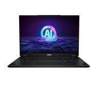 MSI Ordinateur Portable de Jeu Stealth 18 AI Studio 18 Pouces 240 Hz QHD+ : Intel Ultra 9-185H, NVIDIA Geforce RTX 4080, 32 Go DDR5, 1 to NVMe SSD, Cooler Boost 5, Win 11 : Noir A1VHG-019US