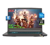 MSI Ordinateur portable de jeu Thin 15 | 15,6 po FHD IPS 144 Hz | Intel 8-core i5-13420H (>i7-11800H) | 16 Go DDR4 1 To SSD | GeForce RTX 4050 | USB-C Win11Pro rétroéclairé avec accessoire DLCA
