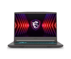 msi Ordinateur portable de jeu Thin 15, Intel i5-13420H, 16 Go de RAM DDR4, 512 Go PCIe SSD, écran 15,6" FHD (1920 x 1080) 144 Hz, Nvidia G-Force RTX 3050, clavier rétroéclairé, W11 Home, gris cosmos