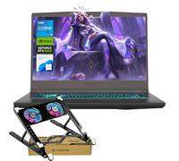 MSI Ordinateur portable de jeu ultra fin 15 prêt pour la réalité virtuelle, 15,6 po FHD 144 Hz, Intel i5-13420H (Beats Ryzen 7 7435HS), NVIDIA GeForce RTX 4060, 32 Go de RAM, 4 To SSD, Ko rétroéclairé