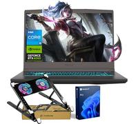 MSI Ordinateur portable de jeu ultra fin 15 VR-Ready Pro, 15,6 po FHD 144 Hz, Intel i5-13420H (Beats Ryzen 7 7435HS), NVIDIA GeForce RTX 4060, 16 Go de RAM, 1 To SSD, Ko rétroéclairé, ensemble avec