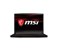 MSI Ordinateur Portable GF63 Thin 10SCXR-687XFR (15,6") FreeDOS (Noir)