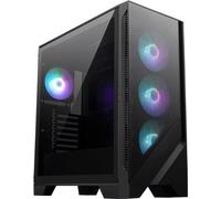 MSI PC Case | MAG FORGE 321R AIRFLOW | Side window | Black | Mid-Tower | Power supply included No | ATX