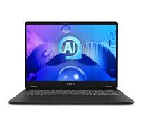 Pc Portable gaming MSI Prestige 14 AI Evo C1MG-039FR Intel Core Ultra 7 32 Go RAM 1 To SSD 14 Win11 pro Stellar gray