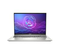 MSI Prestige A16 AI+ A3HMG-028UK AMD Ryzen AI 9 365 Computer portatile 40,6 cm [16] Quad HD+ 32 GB LPDDR5x-SDRAM 1 TB SSD Wi-Fi 7 [802.11be] Windows 11 Home Argento (Prestige A16 AI+ A3HMG-028UK) - V