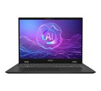 MSI PrestigePro 16 AI B2HVEG 259FR - Intel Core Ultra 9 - 285H / jusqu'à 5.4 GHz - Win 11 Pro for High-End Devices - GF RTX 4050 - 32 Go RAM - 1 To SSD NVMe - 16" OLED 3840 x 2400 (UHD+) - Gigabit Eth