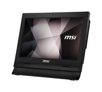 MSI Pro 16T 10M-241XEU Intel® Celeron® 5205U 39,6 cm (15.6 ) 1366 x 768 pixels Écran tactile PC All-in-One 4 Go DDR4-SDRAM 256 Go SSD Wi-Fi 5 (802.11ac) Noir