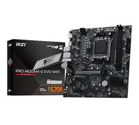 MSI Pro A620AM-G Evo WiFi Carte mère, Micro-ATX, pour processeurs AMD Ryzen 9000, 8000 & 7000, AM5 - DDR5 Memory Boost (7200+MHz/OC), 1 x PCIe 4.0 x16, 2 x M.2 Gen4, Wi-FI 6E