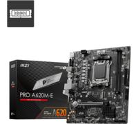 MSI PRO A620M-E Carte mère AMD A620 Sockel AM5 micro ATX