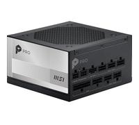 MSI Alimentation Pro A850PL PCIE5 850W 80 Plus Platinum ATX 3.1 PCIe 5.1 Bicolore, câbles gainés