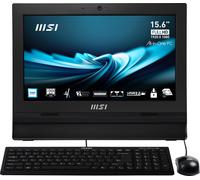 MSI Pro AP162T ADL-005IT PC tout-en-un/station de travail Intel® N N100 39,6 cm (15.6") écran tactile 1920 x 1080 pixels PC tout-en-un 4 Go DDR4-SDRAM 128 Go SSD Windows 11 Pro Wi-Fi 6 (802.11ax) Noir
