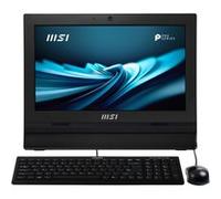 MSI PRO AP162T ADL 017XEU - Tout-en-un N-series N100 / jusqu'à 3.4 GHz - RAM 4 Go - SSD 256 Go - NVMe - UHD Graphics - Gigabit Ethernet - Aucun SE fourni - moniteur : LED 15.6" 1920 x 1080 (Full HD) é