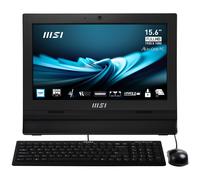 MSI Pro AP162T ADL-025XFR Intel N N100 39,6 cm (15.6") 1920 x 1080 pixels Écran tactile PC All-in-One 4 Go DDR4-SDRAM 256 Go SSD Wi-Fi 6E (802.11ax) Noir