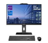 msi PRO AP242P Ordinateur de bureau tout-en-un professionnel, écran IPS FHD 100 Hz de 60,5 cm, processeur Core i7-14700, 32 Go DDR5, SSD 1 To, webcam IR FHD, Wi-Fi 6E, HDMI, DP, KB et souris sans fil