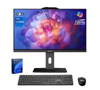 msi PRO AP242P Ordinateur de bureau tout-en-un professionnel, écran IPS FHD 100 Hz de 60,5 cm, processeur Core i5-14400, 16 Go DDR5, SSD 1 To, webcam IR FHD, Wi-Fi 6E, HDMI, DP, KB et souris sans fil