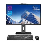 msi PRO AP272P Ordinateur de bureau tout-en-un professionnel, écran IPS FHD 100 Hz de 27", processeur Core i5-14400, 32 Go DDR5, SSD 1 To, webcam IR FHD, Wi-Fi 6E, HDMI, DP, KB et souris sans fil