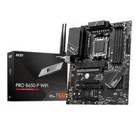 MSI Pro B650-P WiFi Carte Mère, ATX - pour Processeurs AMD Ryzen 7000, AM5 - DDR5 Memory Boost 6400+MHz/OC, 2 x PCIe 4.0 x16, 2 x M.2 Gen4, Wi-FI 6E
