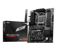 MSI Pro B650-S Carte mère WiFi V1, ATX - Prend en Charge Les processeurs AMD Ryzen 9000/8000/7000, AM5 - DDR5 Memory Boost 6000+MHz/OC, 2 x PCIe 4.0 x16, 2 x M.2 Gen4, Wi-FI 6E
