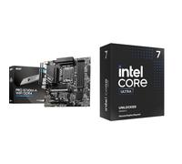 MSI Pro B760M-A WiFi DDR4 Carte Mère + Intel® Core™ Ultra 7 265KF processeur pour PC de Bureau 20 cœurs