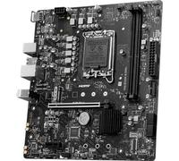 MSI PRO B760M-B DDR4 | Famille de processeurs Intel | Socle de processeur LGA1700 | DDR4 | Interfaces de disque dur supportées SATA, M.2 | Nombre de connecteurs SATA 4