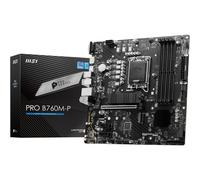 MSI PRO B760M-P Motherboard, Micro-ATX - Supports 12th and 13th Gen Intel Core P