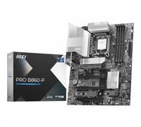 MSI PRO B860-P Carte mère, ATX - Prend en charge les processeurs Intel Core Ultra (Series 2), LGA 1851-12 DRPS, DDR5 Memory Boost (8600+ MT/s OC), PCIe 5.0 x16 & 4.0 x16, M.2 Gen5, 5G LAN