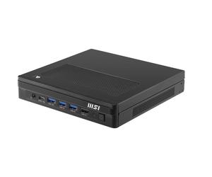 MSI PRO DP10 A14MG-003BEU PC/poste de travail Intel® Pentium® Gold G7400 1,1L mini PC Mini PC type barebone Noir