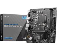 MSI PRO H610M-E DDR4 carte mère Intel H610 LGA 1700 micro ATX