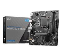 MSI PRO H610M-E DDR4 carte mère Intel H610 LGA 1700 micro ATX