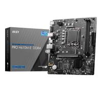 MSI PRO H610M-E DDR4 Motherboard, Micro-ATX - Supports Intel 12th Gen Core Proce