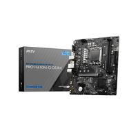 MSI PRO H610M-G DDR4 Carte Mère, Micro-ATX - Pour Processeurs Intel Core 12è Gén