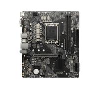 MSI PRO H610M-G DDR4 - Carte-mère - micro ATX - Socket LGA1700 - H610 Chipset - USB 3.2 Gen 1 - Gigabit LAN - carte graphique embarquée (unité centrale requise) - audio HD (8 canaux)