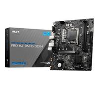 MSI PRO H610M-G DDR4 carte mère Intel H610 LGA 1700 micro ATX