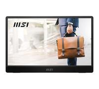 MSI Pro MP161 E2 Moniteur portable Noir 39,6 cm (15.6") LED 1920 x 1080 pixels
