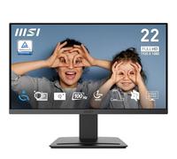 MSI PRO MP223 E2 Moniteur de bureau Full HD 21,45" Résolution 1920 x 1080, 100 Hz, écran agréable pour les yeux, inclinable et réglable, HDMI 1.4b, DisplayPort 1.2a