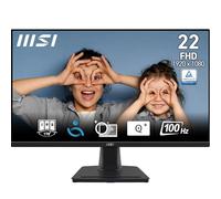 MSI Pro MP225 Écran bureautique 21'' Full HD- Dalle IPS 1920 x 1080, 100 Hz, Respectueux des Yeux, Réglable en Inclinaison - HDMI, VGA