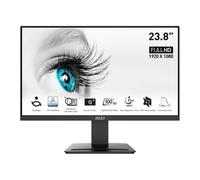 MSI Pro MP2412DE 23,8" FHD (1920 x 1080), 100 Hz, VA Panel, HDMI, DisplayPort, Noir